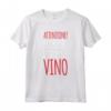 Potrebbe Contenere Vino - Magliette con Scritte Ironiche Uomo - Ideale per Amanti del Vino e Feste - Marca HapTiger