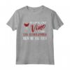 Uomo Donna Amanti Vino - Divertente Maglietta Giorno Senza Vino - Regalo per Chi Ama il Vino Rosso
