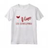 Uomo Donna Amanti Vino - Divertente Maglietta Giorno Senza Vino - Regalo per Chi Ama il Vino Rosso