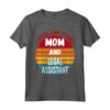 Ho Due Titoli Mamma e Assistente Legale - Maglietta Vintage Retro Tramonto - Regalo Unico per la Tua Mamma