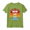Ho Due Titoli Mamma e Assistente Legale - Maglietta Vintage Retro Tramonto - Regalo Unico per la Tua Mamma