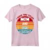 Ho Due Titoli Mamma e Assistente Legale - Maglietta Vintage Retro Tramonto - Regalo Unico per la Tua Mamma