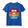 Ho Due Titoli Mamma e Assistente Legale - Maglietta Vintage Retro Tramonto - Regalo Unico per la Tua Mamma