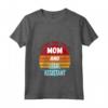 Donna Ho due titoli Mamma e Legale Assistente - Maglietta Vintage Collo a V - Regalo Perfetto
