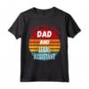 Ho Due Titoli Papà e Assistente Legale - Maglietta Stile Vintage Retro - Regalo Unico per Papà
