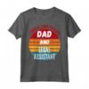 Ho Due Titoli Papà e Assistente Legale - Maglietta Stile Vintage Retro - Regalo Unico per Papà