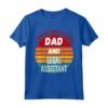 Ho Due Titoli Papà e Assistente Legale - Maglietta Stile Vintage Retro - Regalo Unico per Papà
