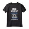 L'Assistente Legale Freaking Awesome - Maglietta Divertente per Orgogliosi Professionisti Legal - Ideale come Regalo