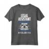 L'Assistente Legale Freaking Awesome - Maglietta Divertente per Orgogliosi Professionisti Legal - Ideale come Regalo