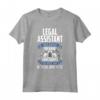 L'Assistente Legale Freaking Awesome - Maglietta Divertente per Orgogliosi Professionisti Legal - Ideale come Regalo