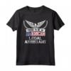 Orgoglioso di essere un assistente legale americano - Maglietta con design patriottico della bandiera americana - Ideale come regalo unico