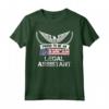 Orgoglioso di essere un assistente legale americano - Maglietta con design patriottico della bandiera americana - Ideale come regalo unico