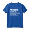 Paralegal Sostantivo Avvocato Legale Assistente Legale - Maglietta Fantastica per Esperti Legal - Ideale per Giornata Nazionale Paralegale