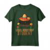 Nacho Medio Legale Assistente Studente Cinco De Mayo Maglietta - Regalo Divertente per Studenti Universitari