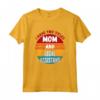 Ho due titoli: Mamma e Assistente Legale - T-shirt Vintage Retro Tramonto - Regalo per Mamma Lavoratrice