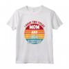 Ho due titoli: Mamma e Assistente Legale - T-shirt Vintage Retro Tramonto - Regalo per Mamma Lavoratrice