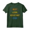 Miglior Assistente Legale Mai Apprezzamento Maglietta - Best Legal Assistant Ever - Regalo Divertente per Assistente Legale