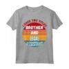Ho due titoli Fratello e Assistente legale - Maglietta Vintage Retrò Tramonto - Regalo Unico per Fratelli Assistente Legale