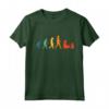 Maestra d'asilo Evoluzione Retrò - T-shirt Educatore Evolution per Insegnanti - Idea Regalo per Educatori