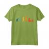 Maestra d'asilo Evoluzione Retrò - T-shirt Educatore Evolution per Insegnanti - Idea Regalo per Educatori