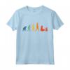 Maestra d'asilo Evoluzione Retrò - T-shirt Educatore Evolution per Insegnanti - Idea Regalo per Educatori