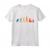 Maestra d'asilo Evoluzione Retrò - T-shirt Educatore Evolution per Insegnanti - Idea Regalo per Educatori