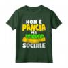 Non è Pancia ma Distanziamento Sociale - Maglia Divertente per Papà con Pancione - Ideale per Compleanno e Festa del Papà