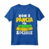 Non è Pancia ma Distanziamento Sociale - Maglia Divertente per Papà con Pancione - Ideale per Compleanno e Festa del Papà