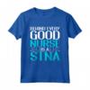 Behind Every Good Nurse Is A STNA - Maglietta per Assistenti Anziani - Ideale per Operatori Sanitari e Studenti di Infermieristica