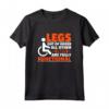 Gambe Fuori Ordine Disabili - Maglietta Divertente per Amputati - Ideale come Accessorio per Sedia a Rotelle