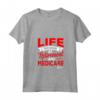 Donna Retirement Medicare Support Old Age Senior Citizen Uomini Maglietta con Collo a V - Abbigliamento Supporto Medicare per Donne Anziane