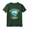 Earth Day Vibes - Maglietta Assistente all'infanzia per Operatori Sensibili all'Ambiente - Design Divertente per la Giornata della Terra