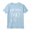 Flat Earth Believer Tshirt - Maglietta divertente per Scienziati Astrofisici - Regalo per appassionati della Terra Piatta e dello Spazio