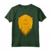 ILLUMINATI T-shirt Fiore della Vita Geometria Sacra - Maglietta Yoga con Simboli Sacri - Regalo Ideale per Gli Amanti dello Yoga