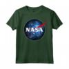 NASA Blue Galaxy Fill Classic Space Icon Maglietta - Official NASA Apparel for Space Enthusiasts - 18NASA00156C-001