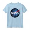 NASA Blue Galaxy Fill Classic Space Icon Maglietta - Official NASA Apparel for Space Enthusiasts - 18NASA00156C-001
