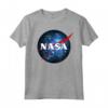 NASA Blue Galaxy Fill Classic Space Icon Maglietta - Official NASA Apparel for Space Enthusiasts - 18NASA00156C-001