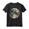 Luna Piena Spazio Amore - Maglietta Fotografica di Astronomia per Appassionati degli Spazi Infiniti - Ideale per Insegnanti e Studenti di Scienze