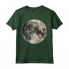 Luna Piena Spazio Amore - Maglietta Fotografica di Astronomia per Appassionati degli Spazi Infiniti - Ideale per Insegnanti e Studenti di Scienze