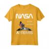 NASA Artemis Missione Astronauta Luna Bandiera USA Worm Logo Maglietta - Design Ufficiale NASA per Esploratori Spaziali