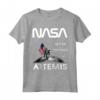 NASA Artemis Missione Astronauta Luna Bandiera USA Worm Logo Maglietta - Design Ufficiale NASA per Esploratori Spaziali