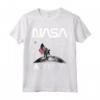 NASA Artemis Missione Astronauta Luna Bandiera USA Worm Logo Maglietta - Design Ufficiale NASA per Esploratori Spaziali