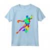 Pallamano Acquerello-Splash Ball Sport Gift Maglietta - Ideale per Regali di Natale per gli Amanti della Pallamano