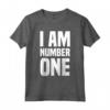 I Am Number One - Maglietta 1° Compleanno Numero 1 - Regalo Perfetto per Atleti e Bambini
