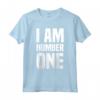 I Am Number One - Maglietta 1° Compleanno Numero 1 - Regalo Perfetto per Atleti e Bambini