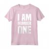 I Am Number One - Maglietta 1° Compleanno Numero 1 - Regalo Perfetto per Atleti e Bambini