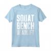 Squat Bench Deadlift T-shirt - Regalo Divertente per Allenamento in Palestra - Motivazionale e Originale - Compleanno/Natale