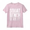 Squat Bench Deadlift T-shirt - Regalo Divertente per Allenamento in Palestra - Motivazionale e Originale - Compleanno/Natale