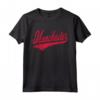 MANCHESTER CITY MAGLIA SPORT CLASSICA VARSITY SCRIPT Maglietta - Stile Vintage Rosso Invecchiato per veri tifosi