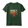 Powerlifting, Squat, Panchina, Deadlift - T-shirt per sollevamento pesi Canotta - Regalo Motivazionale per Allenamento in Palestra